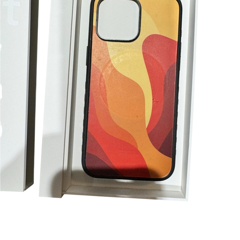 Colorful Wave Design Phone Case